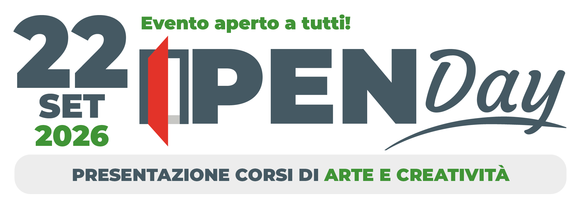 Open Day dei corsi di arte e creatività 2026